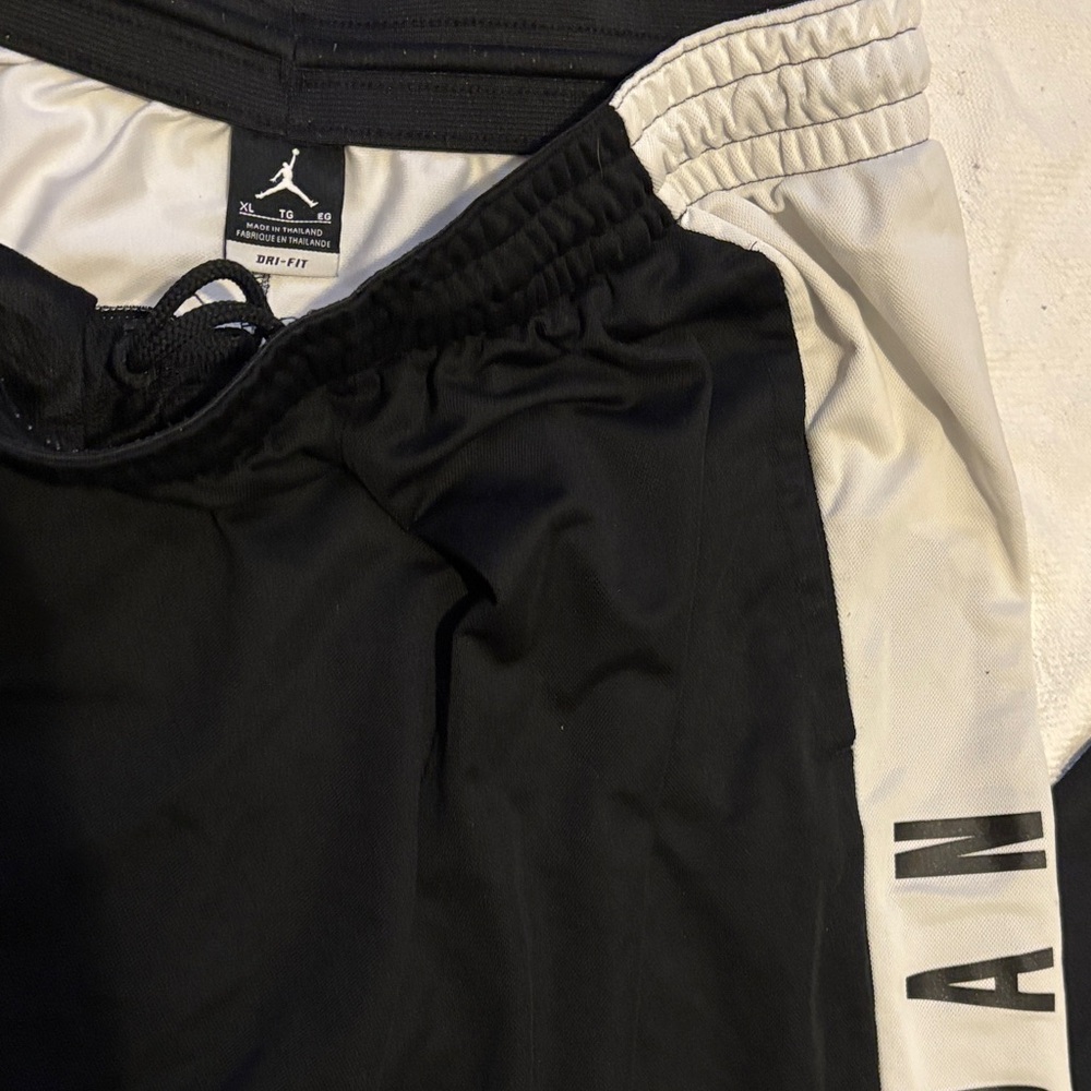 Jordan and Nike Black, White, and Red Shorts Trio - Picture 10 of 12